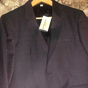 Oxblood Burberry Sportcoat